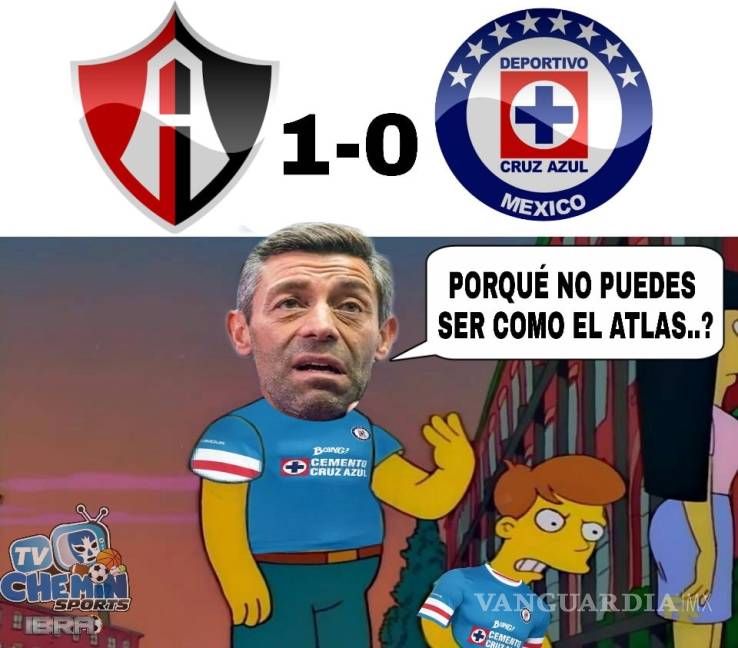 Los Memes De La Derrota Del Cruz Azul Por El Atlas