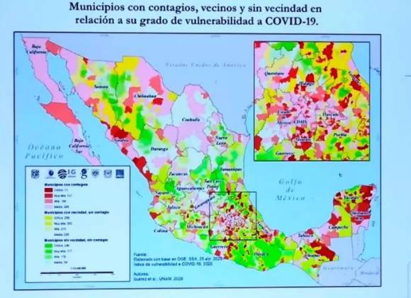 Unam Presenta Mapa De Vulnerabilidad En M Xico Ante El Covid