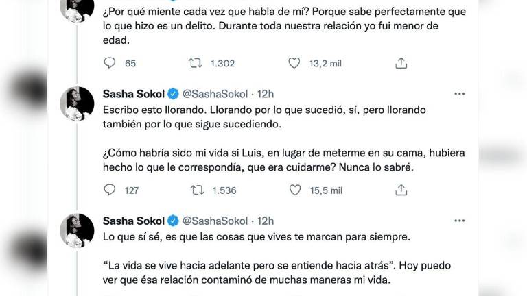 Al final, Sokol reflexionó sobre lo bueno y malo que le dejó esa experiencia y exigió que se haga justicia para todas aquellas que vivieron algo igual. $!Al final, Sokol reflexionó sobre lo bueno y malo que le dejó esa experiencia y exigió que se haga justicia para todas aquellas que vivieron algo igual.