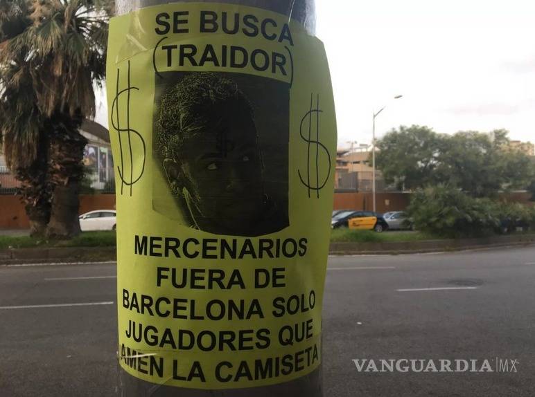 $!Neymar ya es un 'traidor' en Barcelona