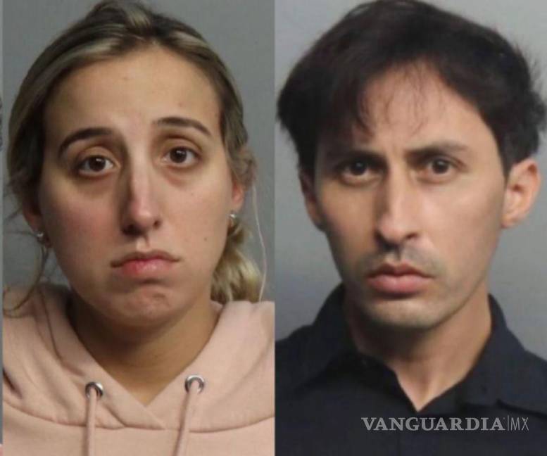 $!La maestra Brittiny Victoria Lopez-Murrayy y el docente Daniel Fernández fueron detenidos por la policía de Miami por delitos de agresión sexual