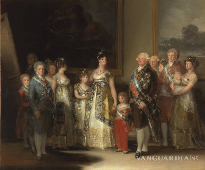 $!La familia de Carlos IV. Goya, 1800, Museo Nacional del Prado.