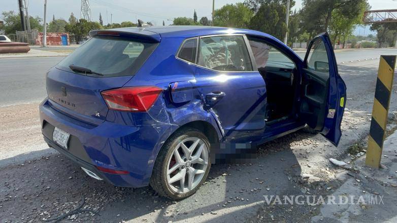 Ninguno de los involucrados resultó lesionado, pero los daños materiales fueron de consideración. $!Ninguno de los involucrados resultó lesionado, pero los daños materiales fueron de consideración.