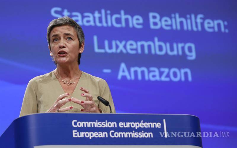 $!Anuncia la UE medidas legales contra los acuerdos de beneficios fiscales a Apple y Amazon