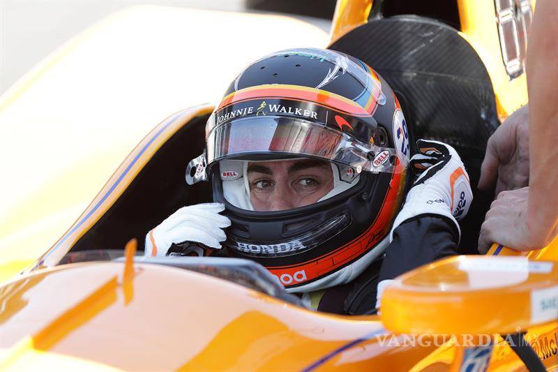 $!Debuta Fernando Alonso en los libres de Indianápolis
