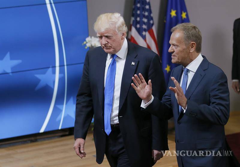 $!Discrepan Donald Trump y la UE sobre Rusia, clima y comercio