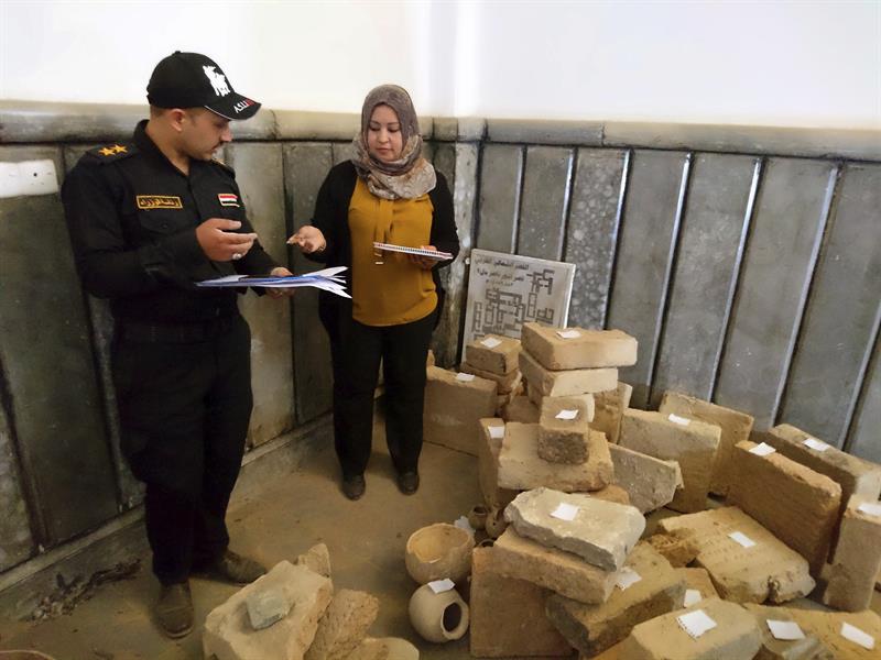 $!Las piezas arqueológicas que los yihadistas del EI no pudieron vender