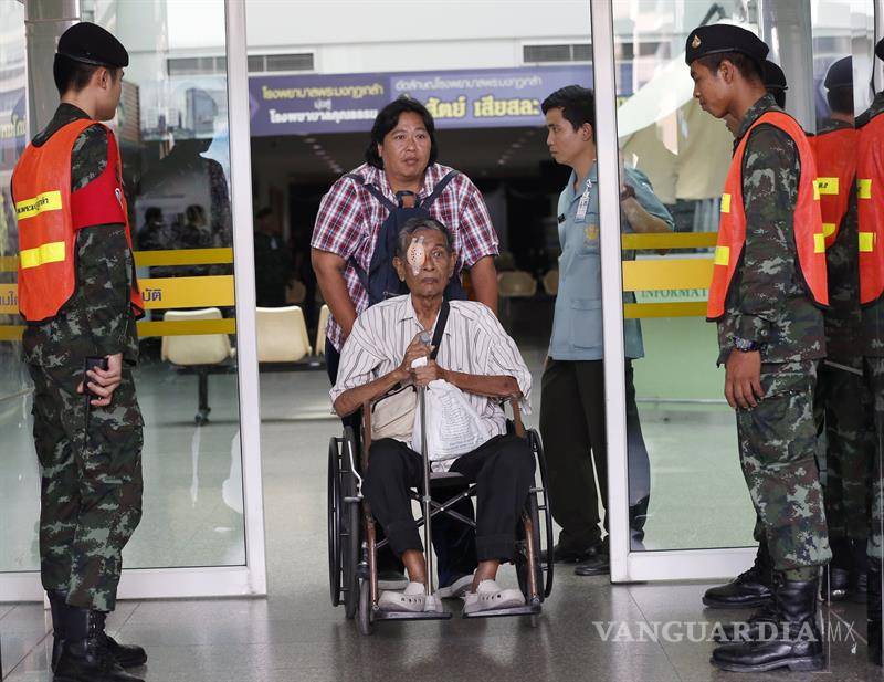 $!Bomba en hospital militar de Bangkok deja 24 heridos
