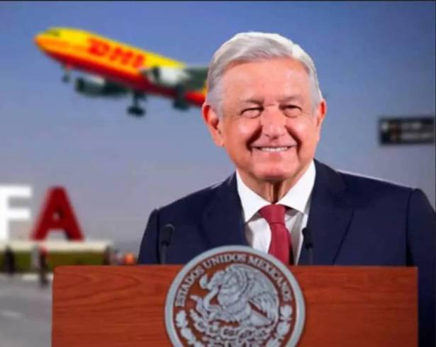López Obrador afirmó que los dueños de empresas de carga aérea están “muy contentos” porque hay vuelos día y noche sin ninguna limitación.
