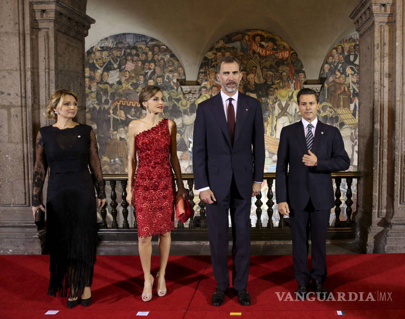 $!¿Cuánto se gastó en la gala que Peña Nieto ofreció a los reyes de España?, Los Pinos “no guardó registro”