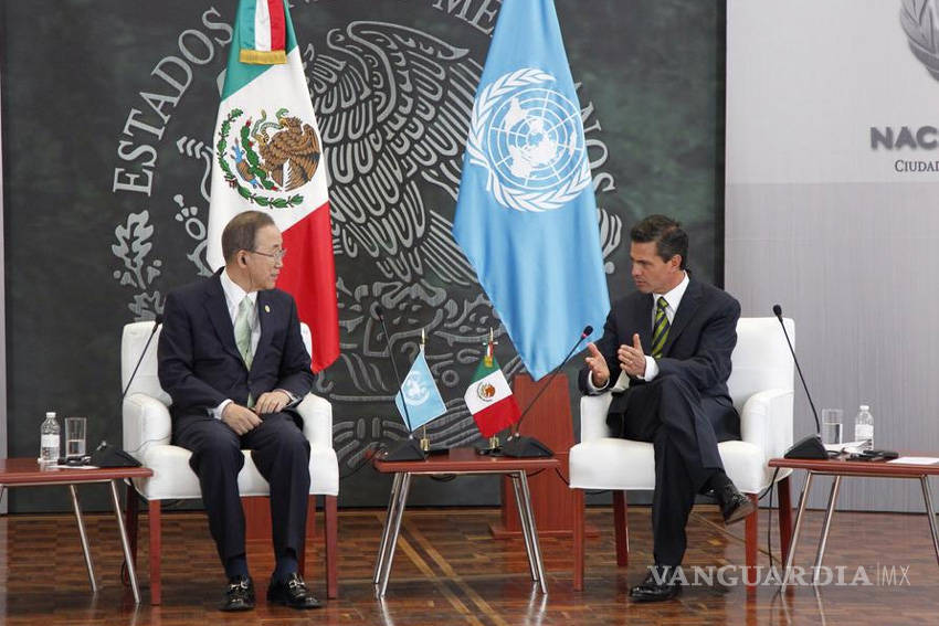 $!ONU adoptó cuatro proyectos promovidos por México, destaca Gobierno
