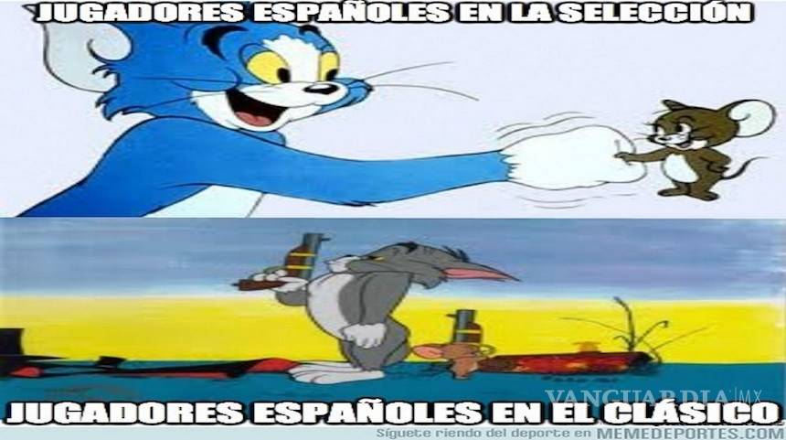 $!Los memes del Clásico Español