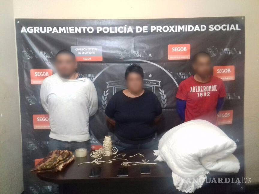 $!Rescatan elementos de Fuerza Coahuila a mujer secuestrada en Zaragoza