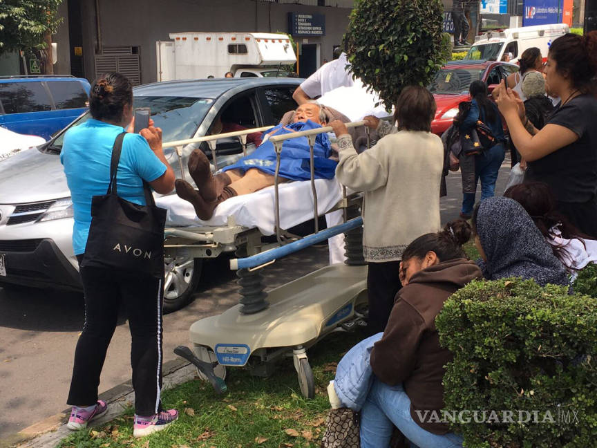 $!Fotos del desastre que dejó el sismo en la Ciudad de México