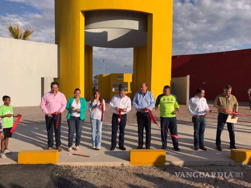 $!Inaugura Gobernador primera etapa del Multideportivo Oriente en Torreón