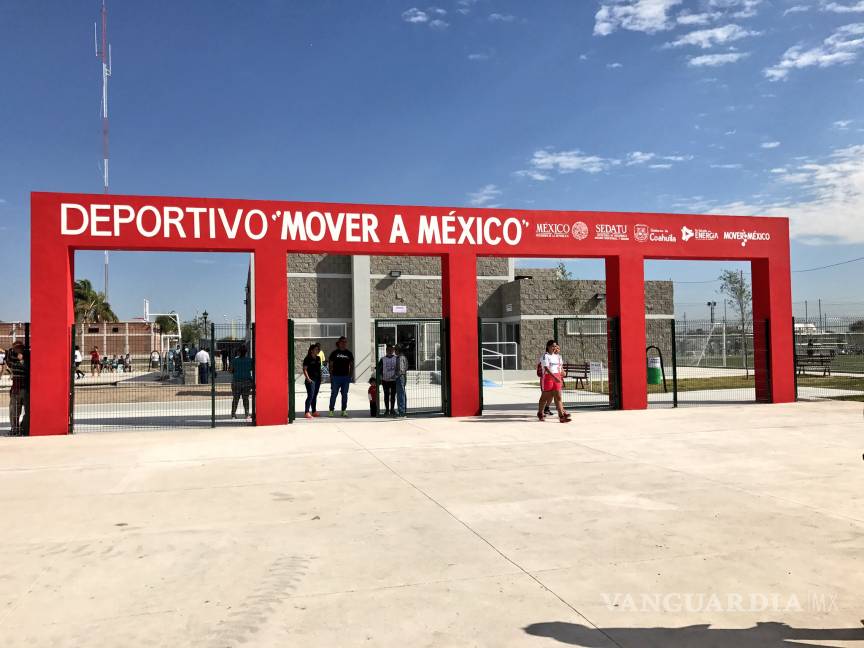 $!Inaugura Gobernador primera etapa del Multideportivo Oriente en Torreón