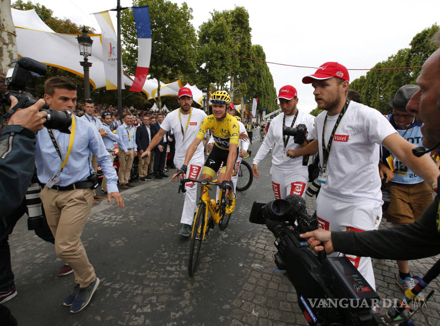 $!Froome se proclama rey del Tour de Francia por cuarta ocasión