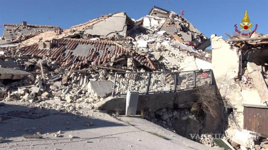 $!Terremoto en Italia es el más potente desde 1980