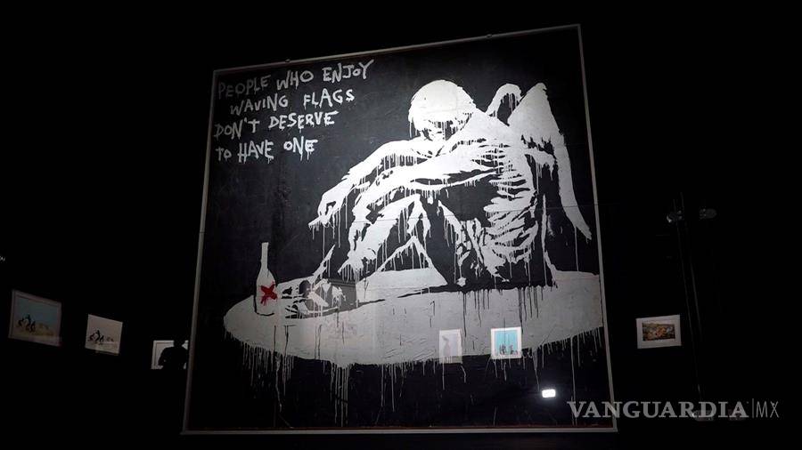 $!Banksy, ¿genio o vándalo?, una exposición inmersiva que llega a Bruselas
