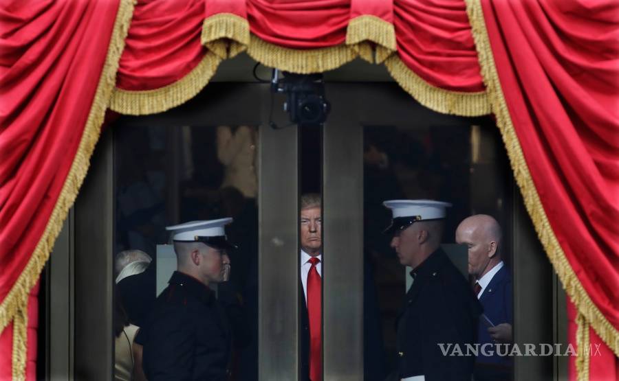 $!Comienza la ceremonia oficial de investidura de Donald Trump en el Capitolio