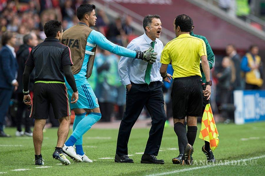 $!Osorio vuelve a perder la cabeza en la Copa Confederaciones