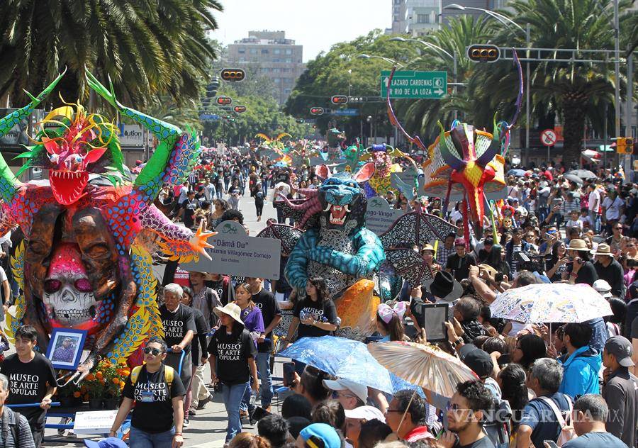 $!Alebrijes toman las calles de la Ciudad de México
