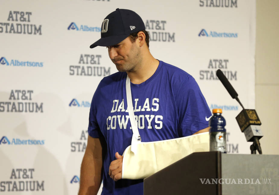 $!Focos rojos en Dallas, Romo vuelve a sufrir una lesión