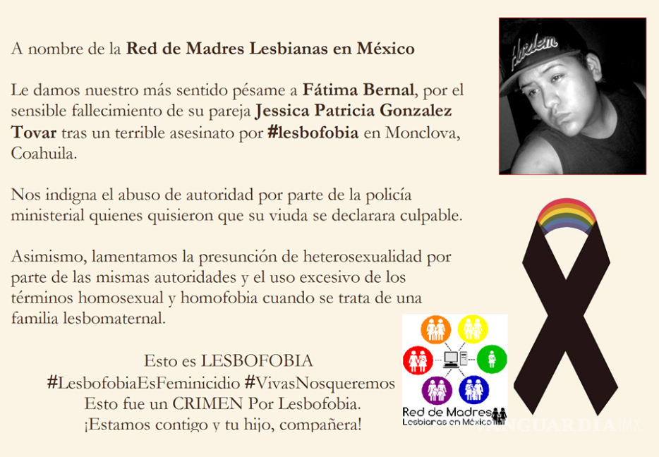 $!Se registra crimen de odio por lesbofobia en Monclova