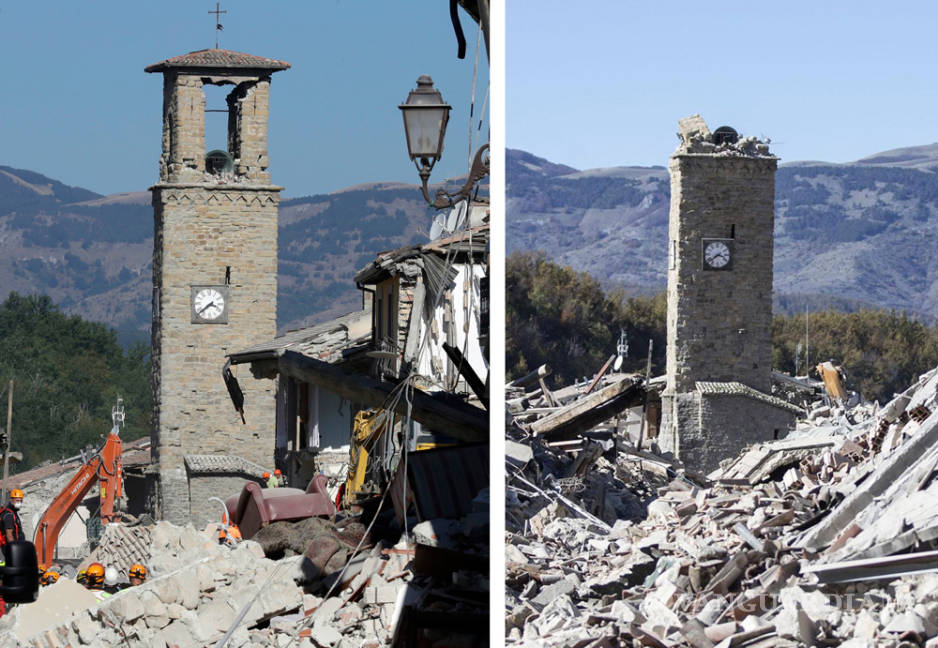 $!Sismo de 6.6° derrumba edificios en el centro de Italia