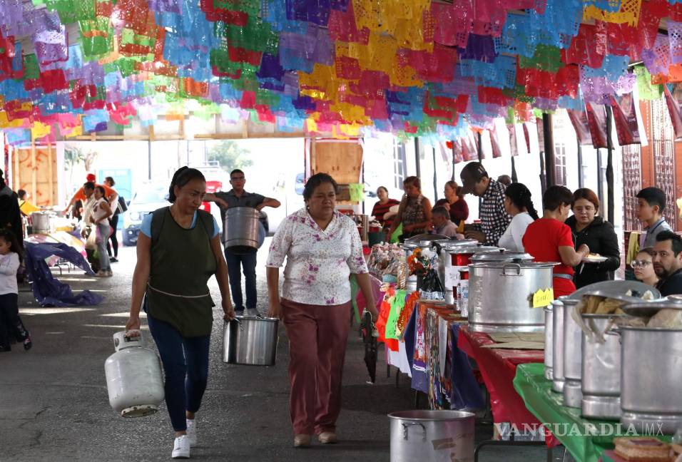 $!Ramos Arizpe se llena de tradición culinaria en la Feria del Tamal y Pan de Pulque.
