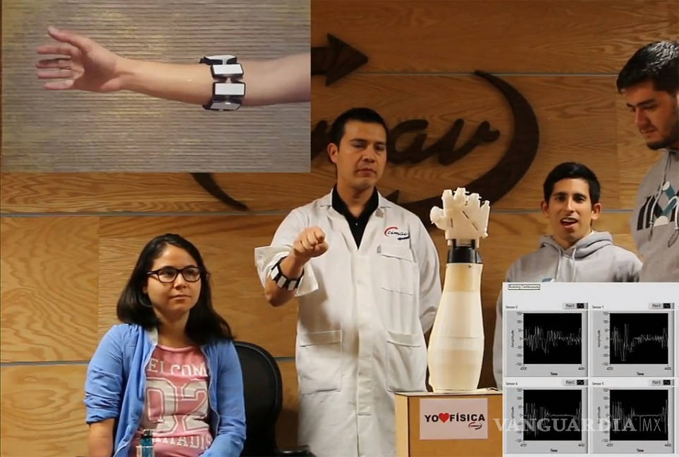 $!Científicos mexicanos crean y prueban con éxito brazo robótico sensitivo