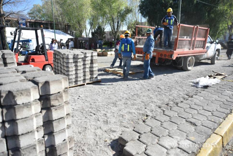 $!Asegura Municipio de Saltillo que obras iniciadas el 3 de enero no han sido frenadas
