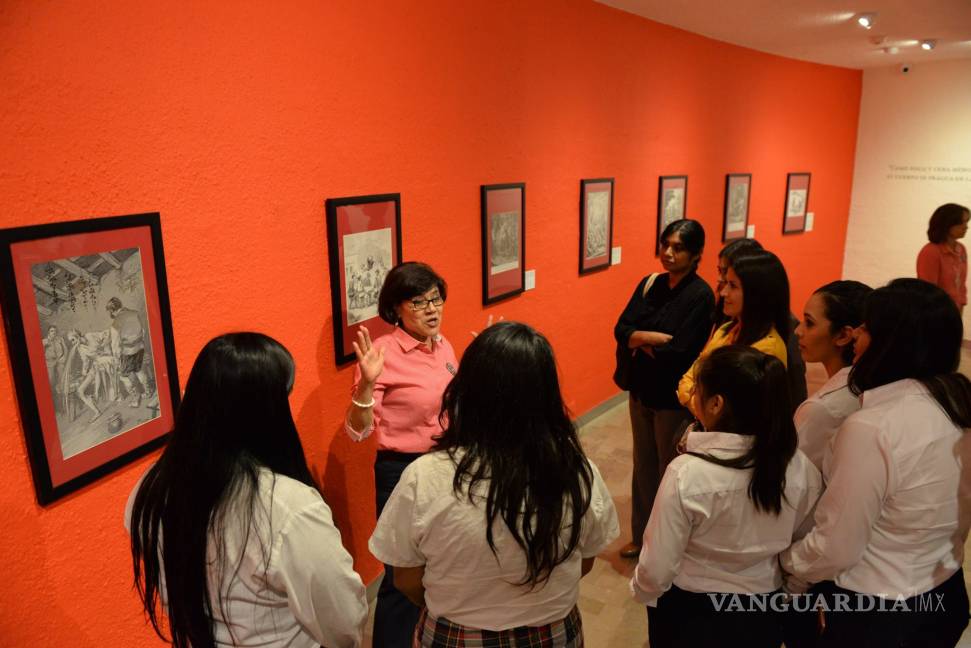 $!Inauguran exposición “El Quijote: Imágenes y Artistas” en el Museo Pape de Monclova