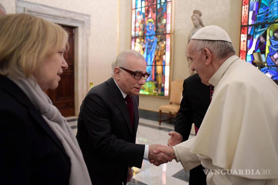 $!Así fue la reunión de Martin Scorsese con el Papa Francisco