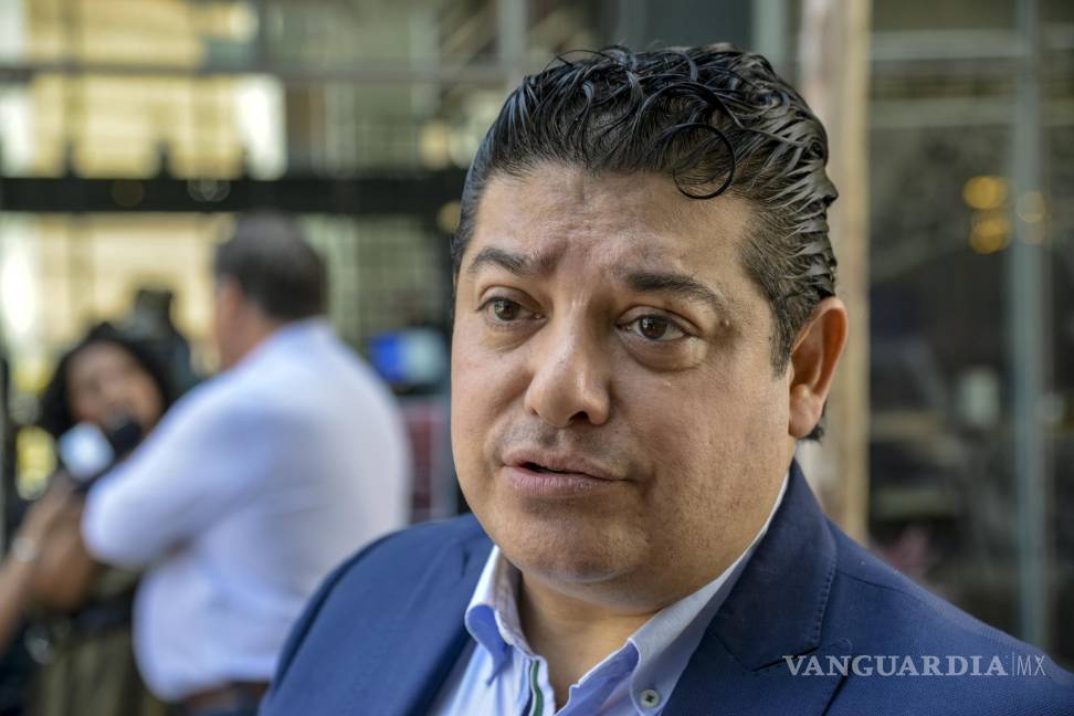 $!El presidente de la OCV Saltillo, Andrés Velasco, destacó el crecimiento en general que tuvo el sector hotelero en los primeros cuatro meses del 2024.