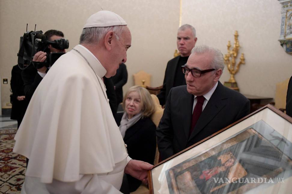 $!Así fue la reunión de Martin Scorsese con el Papa Francisco