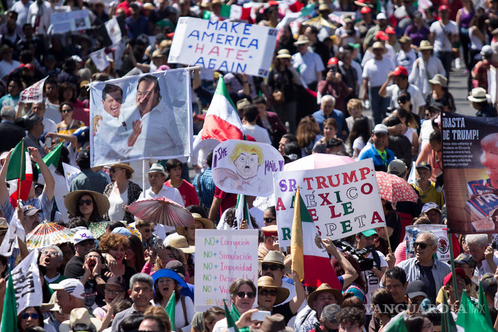 $!Se unen contra Trump en varios estados de México