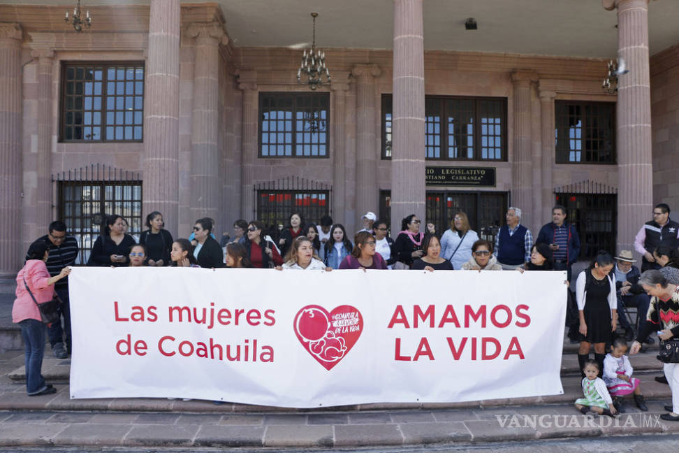 $!&quot;Decidimos votar a favor de la vida, no habrá despenalización del aborto&quot;: diputados de Coahuila
