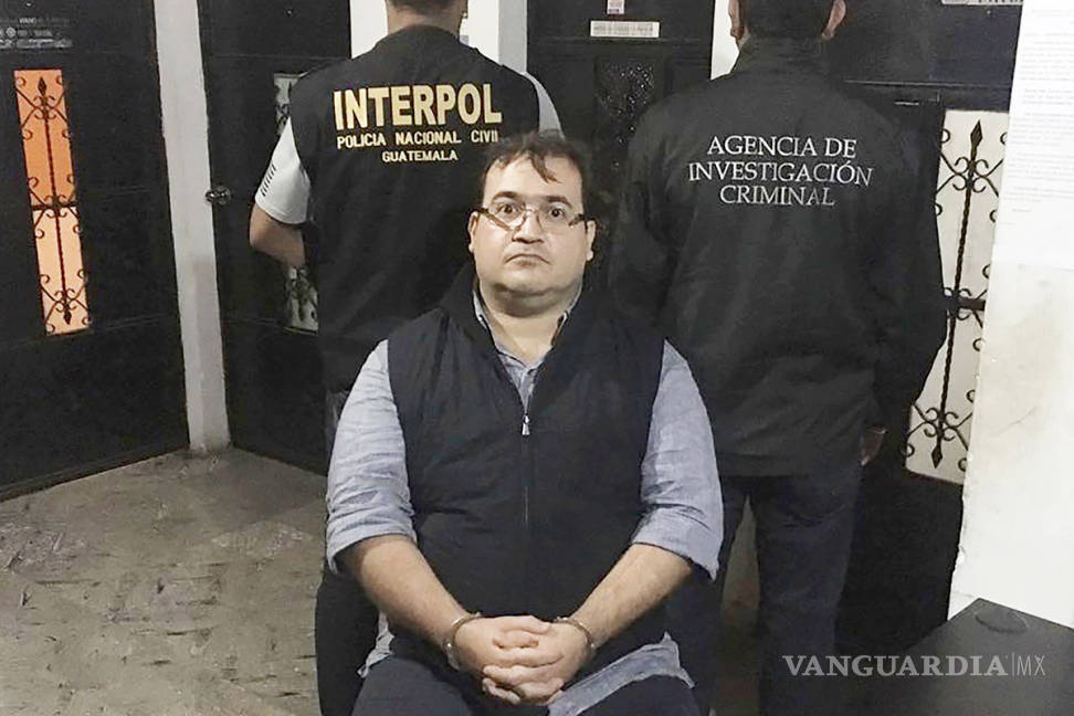 $!Javier Duarte no fue detenido antes para extraditarlo porque la PGR no lo pedía: Fiscal de Guatemala