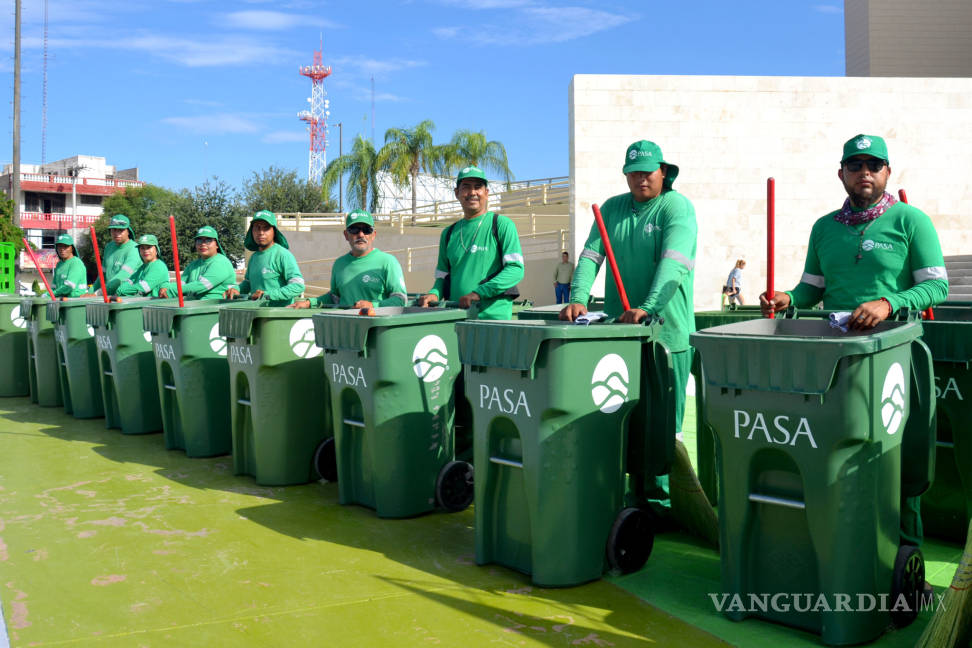 $!Con una inversión de un millón 300 mil pesos, renuevan equipo de limpieza para Torreón