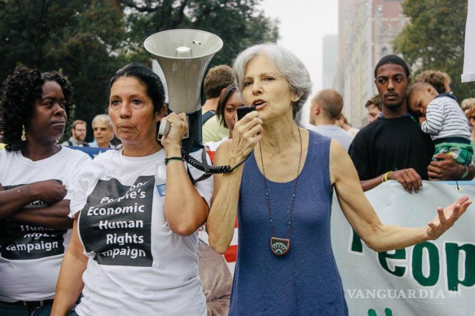 $!Entre los detenidos se encontraba la candidata independiente a las elecciones presidenciales de noviembre, Jill Stein