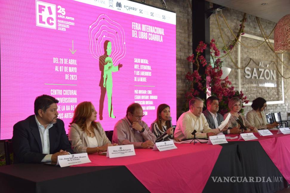 $!La Feria Internacional del Libro Coahuila 2023 se llevará a cabo del 28 de abril al 7 de mayo.