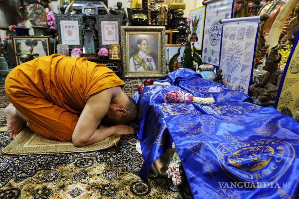 $!Un monje budista tailandés, ¿el secreto del milagro del Leicester?