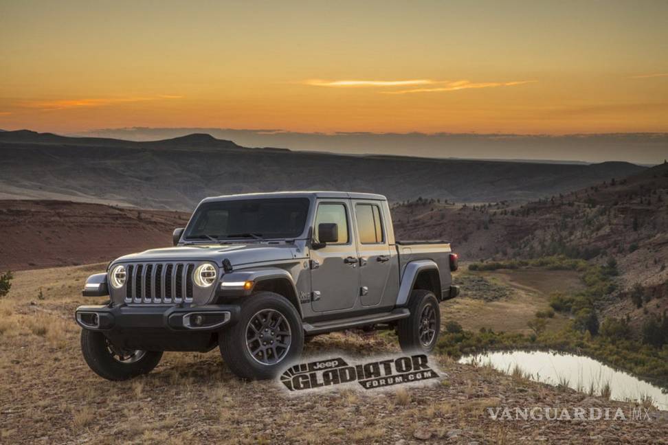 $!Jeep Gladiator, revelan la poderosa pick-up todoterreno... y descapotable
