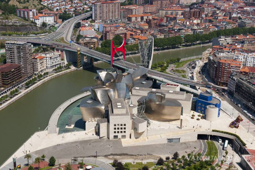 $!Museo Guggenheim Bilbao, el más bonito del mundo