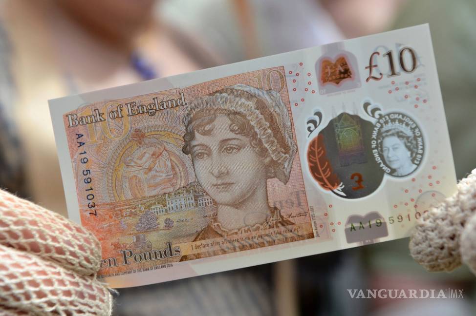$!Jane Austen aparece en nuevo billete de 10 libras esterlinas