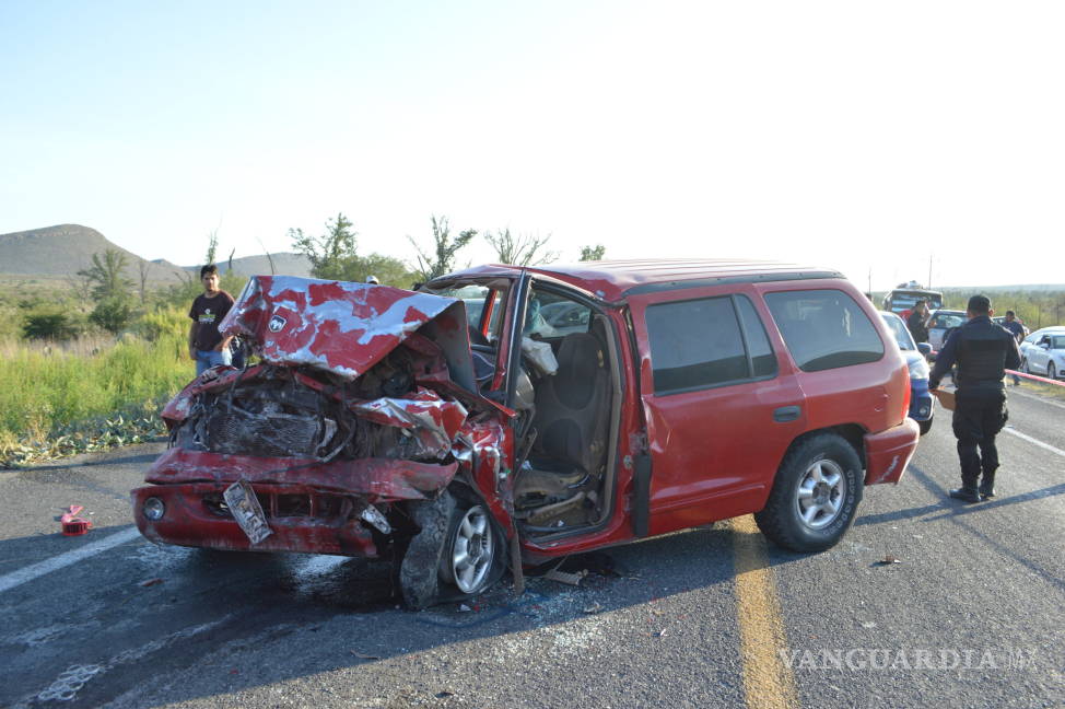 $!Accidente en la carretera a Zacatecas deja un muerto y varios lesionados
