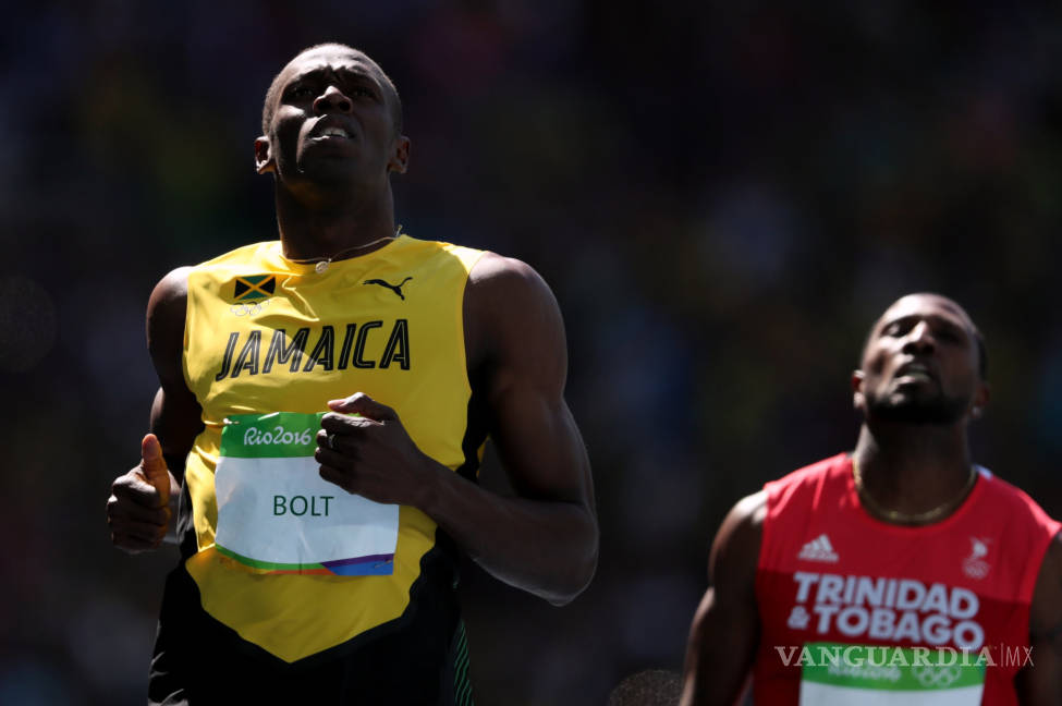 $!Usain Bolt aparece en Río 2016 y ya está en semifinales de los 100 metros