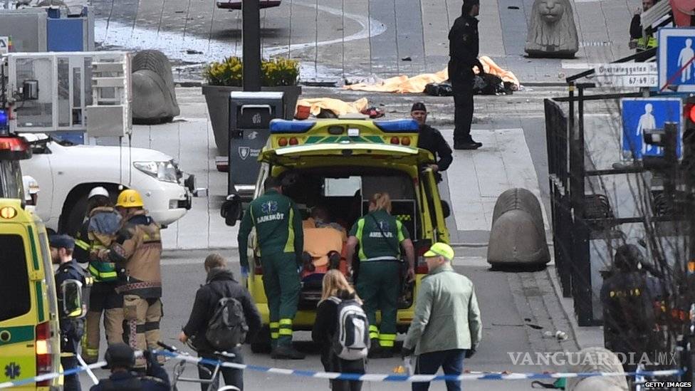 $!Confirman un detenido por atentado en Estocolmo