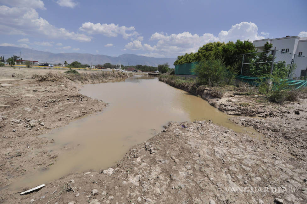 $!Por suspensión de obra en Arroyo del Cuatro, hay colonias de Saltillo en riesgo de inundarse